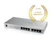 Picture of Zyxel GS1008HP Unmanaged Gigabit Ethernet (10/100/1000) Power Over Ethernet (Poe) Grey - GS1008HP-EU0101F
