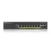 Picture of Zyxel GS1920-8HPV2 Managed Gigabit Ethernet (10/100/1000) Power Over Ethernet (Poe) Black - GS1920-8HPV2-EU0101F