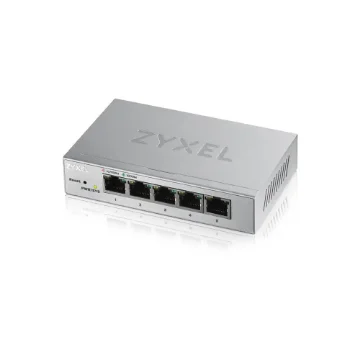 Picture of Zyxel GS1200-5 Managed Gigabit Ethernet (10/100/1000) Silver - GS1200-5-EU0101F