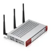 Picture of Zyxel USG20W-VPN-EU0101F Wireless Router Gigabit Ethernet Dual-Band (2.4 Ghz / 5 Ghz) Grey, Red - USG20W-VPN-EU0101F