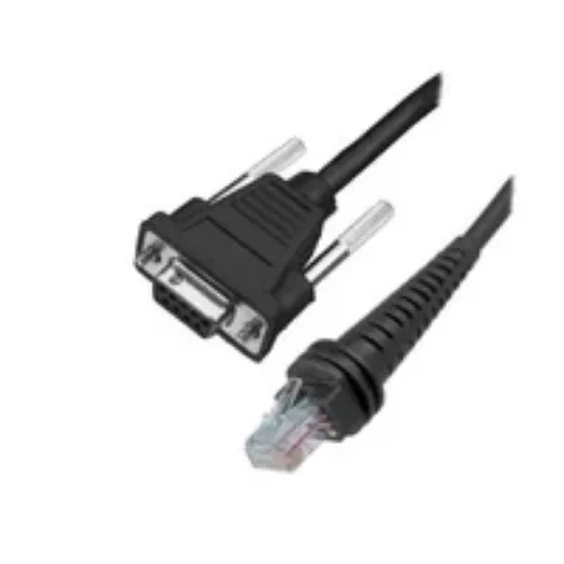 Picture of Honeywell CBL-020-500-C00 Serial Cable Black 9.5 M Rs-232 DB9 - CBL-020-500-C00