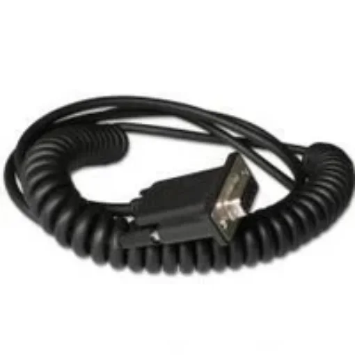 Picture of Honeywell CBL-020-300-C00 Serial Cable Black 3 M RS232 DB9 - CBL-020-300-C00