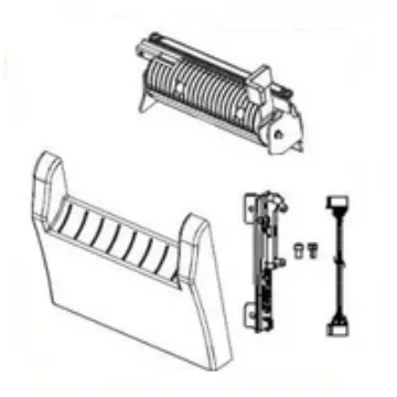 Picture of Zebra P1105147-020 Printer/Scanner Spare Part/Accessory Peel-Off Kit 1 Pc(S) - P1105147-020