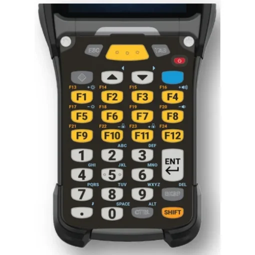 Picture of Zebra KYPD-MC9334FNR-01 Mobile Device Keyboard Alphanumeric English Black, Grey, Yellow - KYPD-MC9334FNR-01
