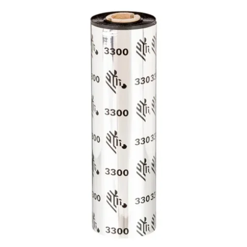 Picture of Zebra 3300 Wax/ Resin Thermal Ribbon 74 M Black - 03300GS11007
