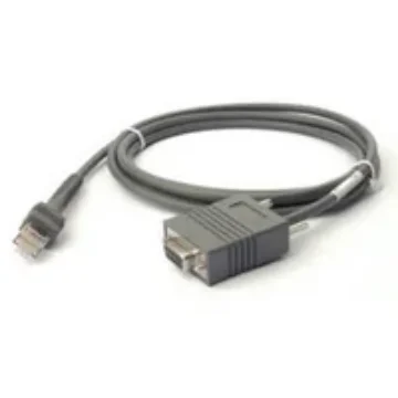 Picture of Zebra CBA-R01-S07PBR Serial Cable Grey 2.1336 M RS232 DB9 - CBA-R01-S07PBR