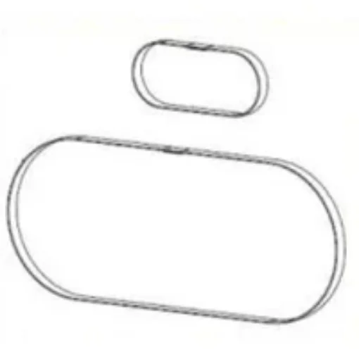 Picture of Zebra P1046696-145 Printer/Scanner Spare Part/Accessory Belt 2 Pc(S) - P1046696-145