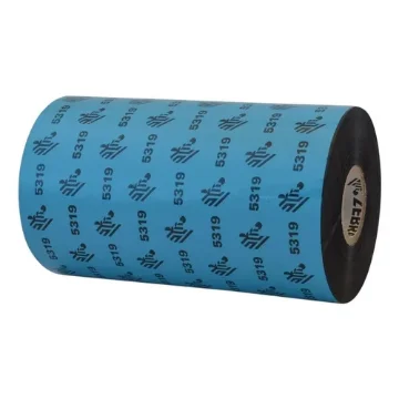 Picture of Zebra 5319 Performance Wax Thermal Ribbon 450 M Black - 05319BK08945