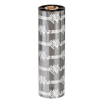 Picture of Zebra 2300 Wax Thermal Ribbon 300 M Black - 02300BK06030