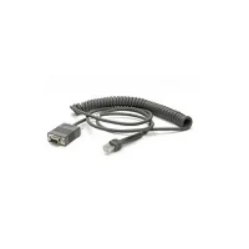 Picture of Zebra CBA-RF3-C09ZAR Serial Cable Black 2.8 M RS232 DB9 - CBA-RF3-C09ZAR