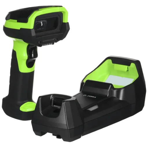 Picture of Zebra LI3678-SR Handheld Bar Code Reader 1D Black, Green - LI3678-SR3U42A0S1W