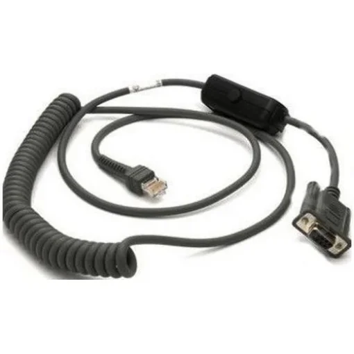 Picture of Zebra - Motorola CBA-R31-C09ZAR Serial Cable Black 2.8 M - CBA-R31-C09ZAR