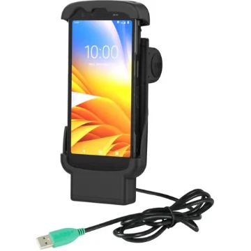 Picture of Zebra 3PTY-RAM-HOL-ZE24PU Handheld Mobile Computer Accessory Charging Cradle - 3PTY-RAM-HOL-ZE24PU