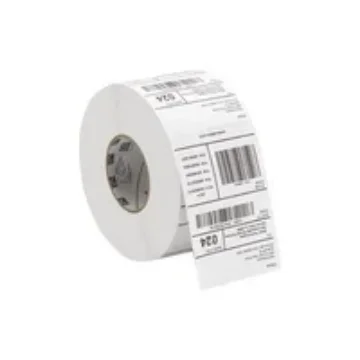 Picture of Zebra SAMPLE26763R Printer Label White Self-Adhesive Printer Label - SAMPLE26763R