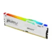 Picture of Kingston Technology Fury Beast 32GB 6000MT/s DDR5 CL36 Dimm (Kit of 2) White Rgb Expo - Kf560c36bwe2ak2-32