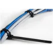 Picture of Startech.Com 10"(25cm) Reusable Cable Ties - 1/4"(7mm) Wide, 2-1/2"(65mm) Bundle Dia. 50lb(22kg) Tensile Strength, Releasable Nylon Ties, Indoor/Outdoor, 94V-2/UL Listed, 100 Pack - Black - CBMZTRB10BK
