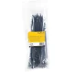 Picture of Startech.Com 10"(25cm) Cable Ties - 1/8"(4mm) Wide, 2-5/8"(68mm) Bundle Diameter, 50lb(22kg) Tensile Strength, Nylon Self Locking Zip Ties W/ Curved Tip - 94V-2/UL Listed, 100 Pack - Black - CBMZT10B