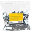 Picture of Startech.Com 100 Adhesive Cable Management Clips Black - Network/Ethernet/Office Desk/Computer Cord Organizer - Sticky Cable/Wire Holders - Nylon Self Adhesive Clamp UL/94V-2 Fire Rated - CBMCC2
