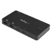 Picture of Startech.Com 2 Port Usb C Kvm Switch - 4K 60Hz Hdmi - Compact Dual Port Uhd Usb Type C Desktop Mini Kvm Switch with Usb C Cables - Bus Powered - Macbook Ipad Pro Thinkpad Ideapad Elitebook - SV211HDUC