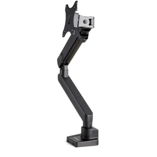 Picture of Startech.Com Desk Mount Monitor Arm with 2x Usb 3.0 Ports, Slim Full Motion Single Monitor Mount, Up To 34" (17.6lb/8kg) Vesa Display, Clamp/Grommet Mount, Mechanical Spring - Armslim2usb3