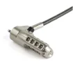 Picture of Startech.Com 6.5' (2m) Laptop Cable Lock - Nano Slot Compatible 4 Digit Combination Security Cable Lock - Serialized Anti-Theft Vinyl Coated Steel Cable Lock for Nano Slot Computer/Device - Ltlocknano
