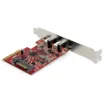 Picture of Startech.Com 2-Port Usb 3.2 Gen 2 Pcie Card, Usb-C 10Gbps Superspeed Pci Express 3.0 x4 Controller Card, Usb Type-C Adapter Card, Data Only, Windows/Macos/Linux, Taa - Pexusb312c3
