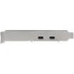 Picture of Startech.Com 2-Port Usb 3.2 Gen 2 Pcie Card, Usb-C 10Gbps Superspeed Pci Express 3.0 x4 Controller Card, Usb Type-C Adapter Card, Data Only, Windows/Macos/Linux, Taa - Pexusb312c3