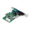 Picture of Startech.Com 2-Port Pci Express RS232 Serial Adapter Card - Pcie RS232 Serial Host Controller Card - Pcie To Dual Serial DB9 Card - 16950 Uart - Expansion Card - Windows & Linux - Pex2s953