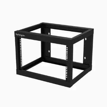 Picture of Startech.Com 6U 19" Wall Mount Network Rack 19" Deep 2 Post Open Frame for Server Room Data/Av/It/Communication/Computer Equipment/Patch Panel W/Cage Nuts/Screws Hook/Loop - Cisco 2960 - RK619WALLO