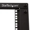Picture of Startech.Com 4-Post 15U Mobile Open Frame Server Rack, Four Post 19" Network Rack with Wheels, Rolling Rack with Adjustable Depth for Computer/Av/Data/It Equipment - Casters, Leveling Feet or Floor Mounting - 4Postrack15u
