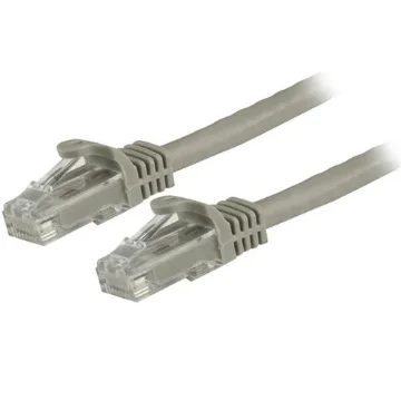 Picture of Startech.Com 1.5m CAT6 Ethernet Cable - Grey Cat 6 Gigabit Ethernet Wire -650MHz 100W Poe RJ45 Utp Network/Patch Cord Snagless W/Strain Relief Fluke Tested/Wiring Is Ul Certified/Tia - N6patc150cmgr