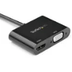 Picture of Startech.Com Displayport To Hdmi Vga Adapter - Displayport 1.2 HBR2 To Hdmi 2.0 (4K 60Hz) or Vga 1080p Converter Dongle - Dp To Hdmi or Vga Monitor Adapter - Digital Video Display Adapter - Dp2vgahd20