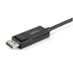 Picture of Startech.Com 3ft (1m) Usb C To Displayport 1.2 Cable 4K 60Hz - Bidirectional Dp To Usb-C or Usb-C To Dp Reversible Video Adapter Cable - HBR2/HDR - Usb Type C/TB3 Monitor Cable - Cdp2dp1mbd