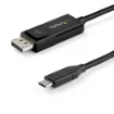 Picture of Startech.Com 6ft (2m) Usb C To Displayport 1.4 Cable 8K 60Hz/4K - Bidirectional Dp To Usb-C or Usb-C To Dp Reversible Video Adapter Cable -HBR3/HDR/DSC - Usb Type C/TB3 Monitor Cable (Cdp2dp142mbd) - Cdp2dp142mbd
