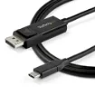 Picture of Startech.Com 6ft (2m) Usb C To Displayport 1.4 Cable 8K 60Hz/4K - Bidirectional Dp To Usb-C or Usb-C To Dp Reversible Video Adapter Cable -HBR3/HDR/DSC - Usb Type C/TB3 Monitor Cable (Cdp2dp142mbd) - Cdp2dp142mbd