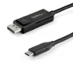 Picture of Startech.Com 3ft (1m) Usb C To Displayport 1.4 Cable 8K 60Hz/4K - Bidirectional Dp To Usb-C or Usb-C To Dp Reversible Video Adapter Cable -HBR3/HDR/DSC - Usb Type-C/TB3 Monitor Cable - Cdp2dp141mbd