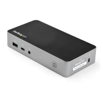Picture of Startech.Com Usb-C Dock - Dual Monitor 1080p Hdmi Laptop Docking Station - 65W Power Delivery - 1x Usb-C, 3x Usb-A, Ethernet - Dual Video Display Usb 3.1 Gen 1 Type-C Dock - Mac & Windows - DK30CHHPDEU