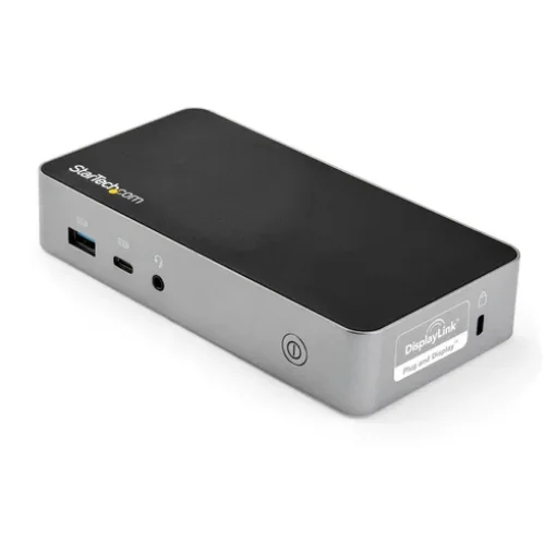 Picture of Startech.Com Usb-C Dock - Dual Monitor 1080p Hdmi Laptop Docking Station - 65W Power Delivery - 1x Usb-C, 3x Usb-A, Ethernet - Dual Video Display Usb 3.1 Gen 1 Type-C Dock - Mac & Windows - DK30CHHPDEU