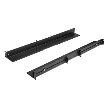 Picture of Startech.Com 1U 19 Inch Server Rack Rails - 24-36 Inch Adjustable Depth - Universal 4 Post Rack Mount Rails - Network Equipment/Server/Ups Mounting Rail Kit Hpe Proliant Dell Poweredge - UNIRAILS1UB