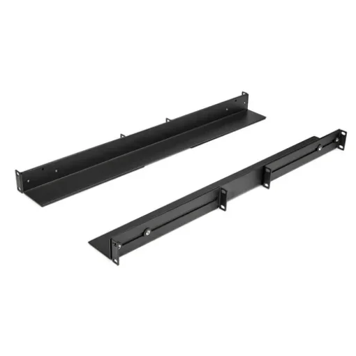 Picture of Startech.Com 1U 19 Inch Server Rack Rails - 24-36 Inch Adjustable Depth - Universal 4 Post Rack Mount Rails - Network Equipment/Server/Ups Mounting Rail Kit Hpe Proliant Dell Poweredge - UNIRAILS1UB