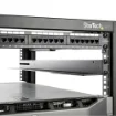 Picture of Startech.Com 1U 19 Inch Server Rack Rails - 24-36 Inch Adjustable Depth - Universal 4 Post Rack Mount Rails - Network Equipment/Server/Ups Mounting Rail Kit Hpe Proliant Dell Poweredge - UNIRAILS1UB