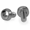 Picture of Startech.Com 12-24 Server Rack Screws - 50 Pack - Nickel-Plated - CABSCRWS1224