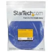 Picture of Startech.Com 50ft Hook and Loop Roll - Cut-To-Size Reusable Cable Ties - Bulk Industrial Wire Fastener Tape /Adjustable Fabric Wraps Blue / Resuable Self Gripping Cable Management Straps - HKLP50BL