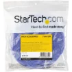 Picture of Startech.Com 25ft Hook and Loop Roll - Cut-To-Size Reusable Cable Ties - Bulk Industrial Wire Fastener Tape /Adjustable Fabric Wraps Blue / Resuable Self Gripping Cable Management Straps - HKLP25BL
