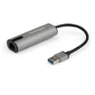 Picture of Startech.Com 2.5GbE Usb a To Ethernet Adapter - Nbase-T Nic - Usb 3.0 Type a 2.5 Gbe /1 Gbe Multi Speed Gigabit Network - Usb 3.1 Laptop To RJ45/LAN - Lenovo X1 Carbon, Hp Elitebook/ Zbook - Us2ga30