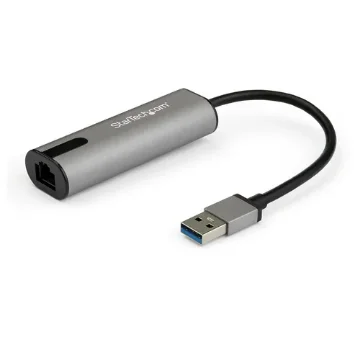Picture of Startech.Com 2.5GbE Usb a To Ethernet Adapter - Nbase-T Nic - Usb 3.0 Type a 2.5 Gbe /1 Gbe Multi Speed Gigabit Network - Usb 3.1 Laptop To RJ45/LAN - Lenovo X1 Carbon, Hp Elitebook/ Zbook - Us2ga30