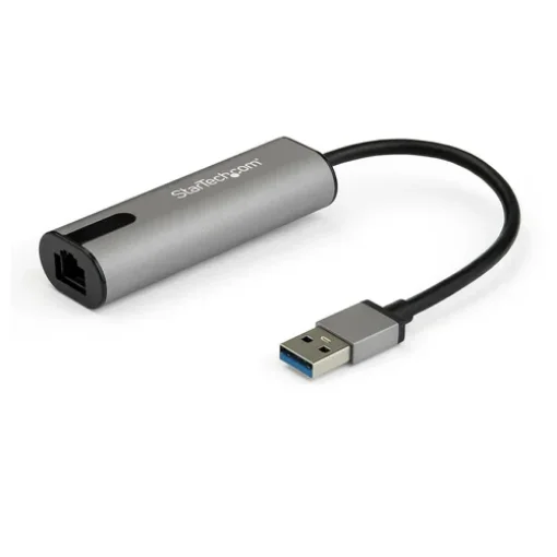 Picture of Startech.Com 2.5GbE Usb a To Ethernet Adapter - Nbase-T Nic - Usb 3.0 Type a 2.5 Gbe /1 Gbe Multi Speed Gigabit Network - Usb 3.1 Laptop To RJ45/LAN - Lenovo X1 Carbon, Hp Elitebook/ Zbook - Us2ga30