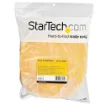 Picture of Startech.Com 100ft Hook and Loop Roll - Cut-To-Size Reusable Cable Ties - Bulk Industrial Wire Fastener Tape /Adjustable Fabric Wraps Yellow / Resuable Self Gripping Cable Management Straps - HKLP100YW