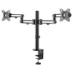 Picture of Startech.Com Desk Mount Dual Monitor Arm - Desk Clamp Vesa Compatible Monitor Mount for Up To 32 Inch Displays - Ergonomic Articulating Monitor Arm - Height Adjustable/Tilt/Swivel/Rotating - ARMDUAL3