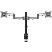 Picture of Startech.Com Desk Mount Dual Monitor Arm - Desk Clamp Vesa Compatible Monitor Mount for Up To 32 Inch Displays - Ergonomic Articulating Monitor Arm - Height Adjustable/Tilt/Swivel/Rotating - ARMDUAL3